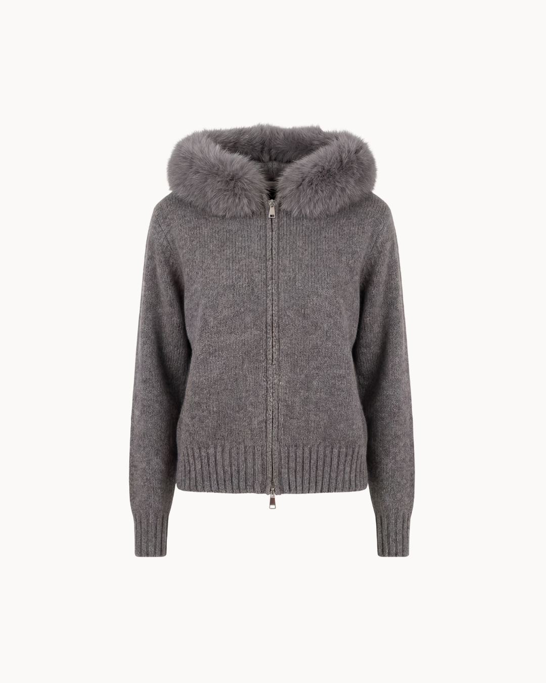 Fur Jacket - Grey