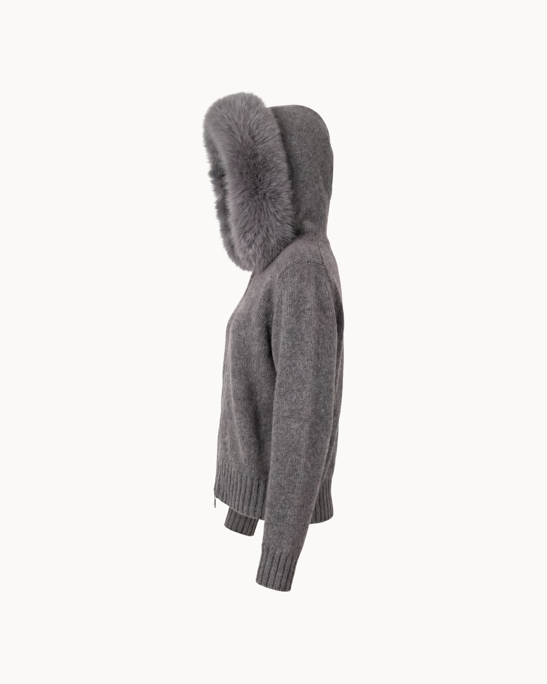 Fur Jacket - Grey