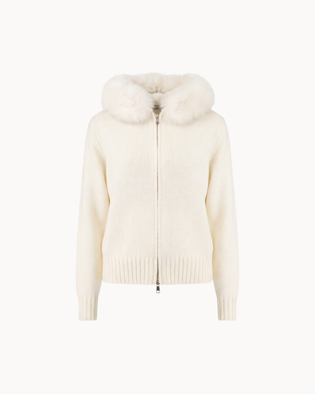 Fur Jacket - White