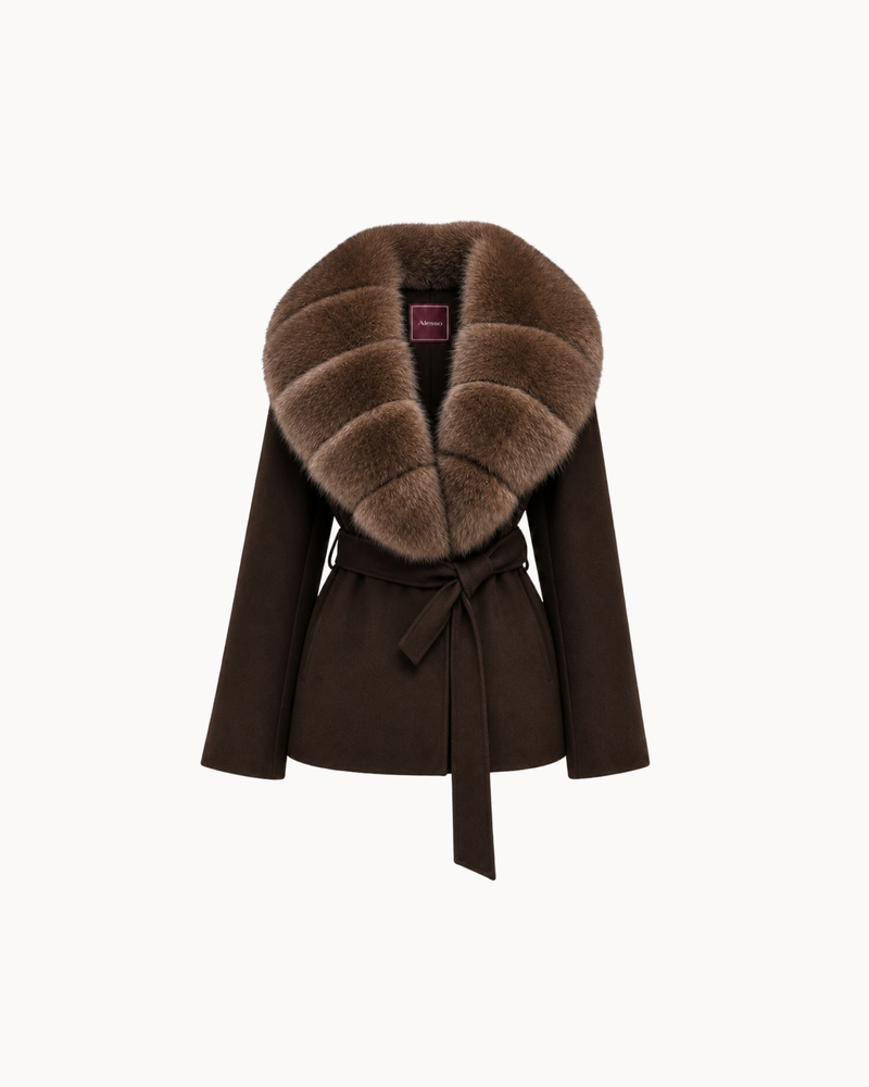 Fur Coat - Espresso Monochrome