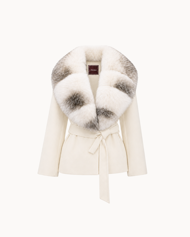 Fur Coat - Ivory