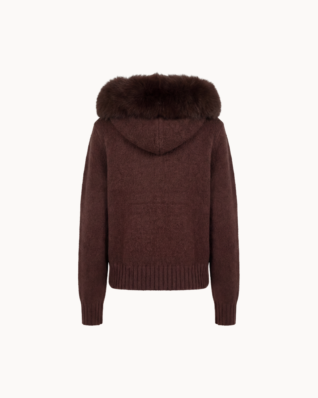 Fur Jacket - Dark Brown
