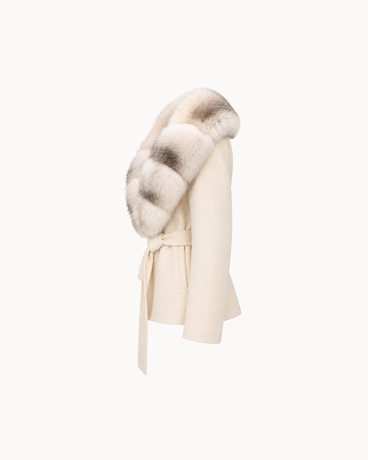 Fur Coat - Ivory
