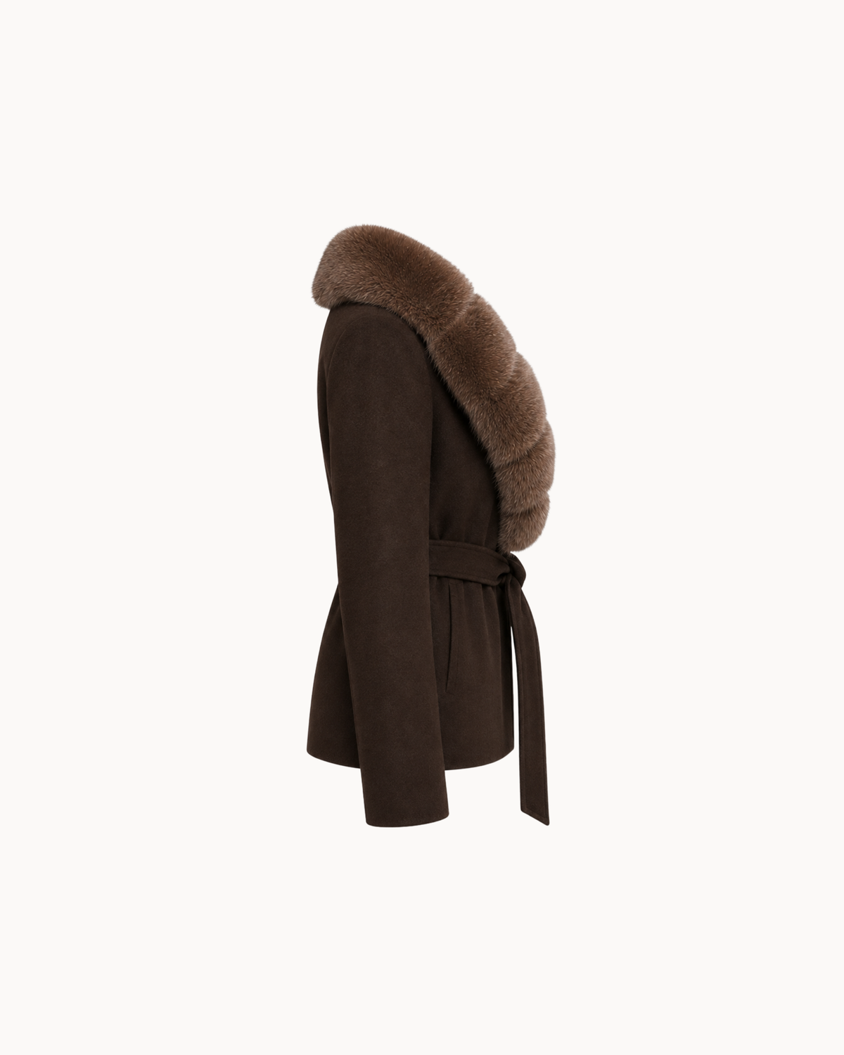 Fur Coat - Espresso Monochrome