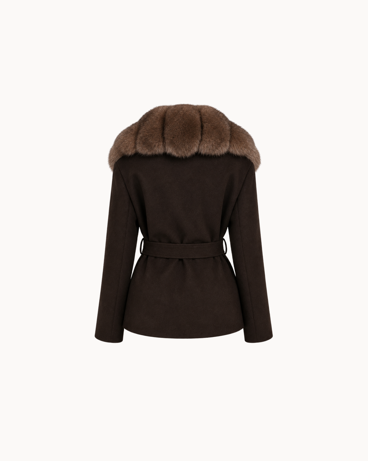 Fur Coat - Espresso Monochrome