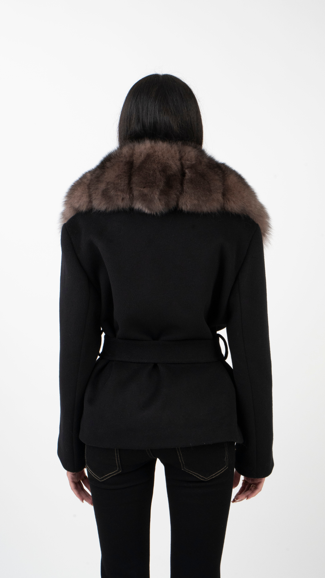 Fur Coat - Black