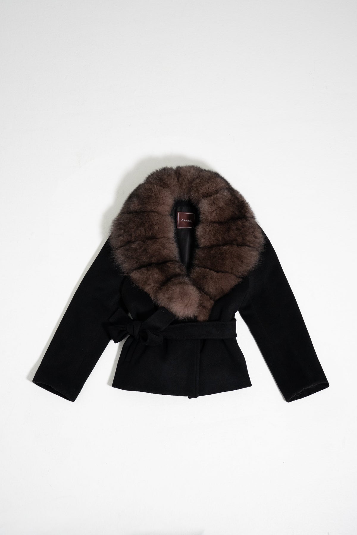 Fur Coat - Black